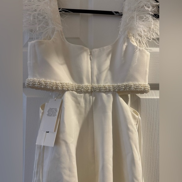 NWT LIKELY Mini Taliah Dress in White - Picture 8 of 10
